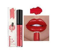 XIRUJNFD Cream Texture Lipstick Waterproof, Long Lasting Moist Lip Gloss Plumper Liquid Lipstick, Waterproof Lipstick (10)