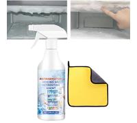 XIRUJNFD Defrosting Spray for Fridge Freezer, 120ml Refrigerator Defrosting Deicer Spray, De-Icer for Refrigerator Defroster, Defrost Spray for Refrigerator And Freezer (1)