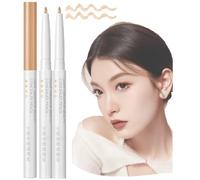 XIRUJNFD Multifunctional Concealer Stick, 1/2/3 Waterproof Full Coverage Beauty Concealer Penci, Change The Lip Line Concealer Pen, Refine The Brow Shape (2 PCS Natural)