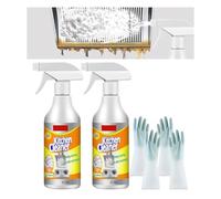 XIRUJNFD Sciasi Kitchen Cleaner, Kitchen Foam Cleaner, Kitchen Cleaner Foam Spray, Powerful Kitchen Foam Cleaner, Sciasi Foam Cleaner (2)