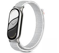 Xisair 1 Bracciali in Nylon + 1Cinturino in Silicone Compatibile con Xiaomi Smart Band 10 & 9 & 8 Leggero, Traspirante Braccialetto in Intrecciato per Miband 8/9/10