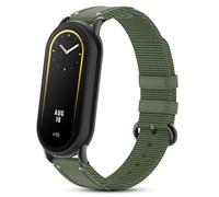 Xisair Cinturino Intrecciato Compatibile con Xiaomi Smart Band 8 9 10 Cinturini in Nylon Leggero, Eleganti Accessori per Orologi per Miband 10/9/8 Bracciale