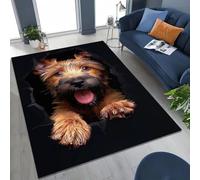 Xisnuient Tappetino Con Cucciolo Che Sembra Uscire Dal Muro in 3D, Ideale Come Decorazione Per La Casa in Ogni Ambiente E Come Tappetino Antiscivolo Per Bambini (COLORE-5,160x200 cm)