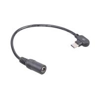 XITEA 90 Gradi USB Tipo C Cavo Convertitore di Potenza 5.5x2.1mm Porta Femmina 3A 9V 20V Uscita Per Dispositivi di Rete Sistemi di Illuminazione a LED Cavo di Alimentazione Sicurezza Domestica