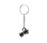 XITEA Alloy Coffee Accessories Keyring Stylish Realistic Miniature Espresso Accessory Keychain Bag Decoration for Collectors Fashionable Keyring