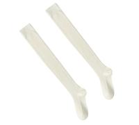 XITEA Calze sopra il ginocchio calde di lana calze lunghe con antiscivolo antiscivolo Grippers Womens coscia alta sopra il, bianco, Taglia unica
