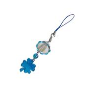 XITEA Chiaro Elegante Colore Quattro Foglie Clovers Phone Charm con Venti Chimes Portatile Buona Fortuna Accessorio Moda Uso quotidiano, as show, Acrilico