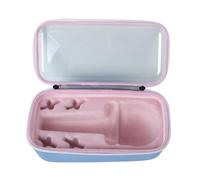 XITEA Custodia rigida per bastone da tifo per fanali di Lightstick, bella scatola da viaggio, borsa a tracolla, Blu e rosa, Organizer per borse