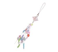 XITEA Elegante cordino per telefono con perline a forma di pianeta, robusto e resistente allo sbiadimento, materiali acrilici per ragazze