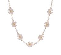 XITEA Elegante gioiello in lega con fiore adatto per donne moderne che apprezzano la raffinatezza e la raffinatezza nei loro accessori