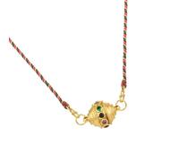 XITEA Mystical Tarocco Card Collana multifunzionale placcata oro Tarocchi Carte Collana elegante per uso quotidiano Date, Rame
