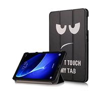 XITODA Custodia Galaxy Tab A6 10.1 - PU Pelle Smart Case mit Stand & con Il Sonno/Sveglia la Funzione Cover per Samsung Galaxy Tab A 10,1 2016 SM-T585/T580 Tablet Custodia Protezione,Don't Touch
