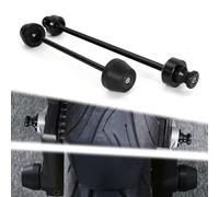 Xitomer Slider per asse anteriore e posteriore e bobine per braccio oscillante adatto per MT-07 2014-2024 e FZ-07, YZF-R7 2022-2025 Cursori per asse anteriore e posteriore in alluminio CNC (nero)
