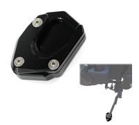 Xitomer Supporto laterale per moto, adatto per CB125R / CBR500R / CB500F / CB500X / CB125R / CB300R / CB650R / CBR650R / CB400X, con cavalletto, piastra di estensione (nero)