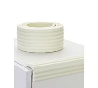 XIUCAI Paraspigoli per Baby Proofing, 2M di Protezioni per Bordi Mobili in Schiuma - Bordo Paracolpi Adesivo per Tavoli e Rivestimento per Camini, Installazione Facile,Bianca