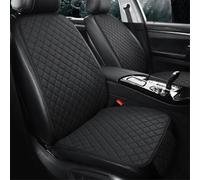 XIUDAM Auto Set Coprisedili per Mini Countryman 2010-2017 R60, Cuscino Coprisedile in Lino Antiscivolo Traspirante Comfort Protezioni Sedili Interno Accessori,A/Black