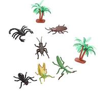 Xiuganpo 12 Pezzi Giocattoli Animali Selvaggi in Plastica Morbida per | Giocattoli educativi per animali, figurine realistiche con plastica morbida e resistente per i più piccoli e insegnamento