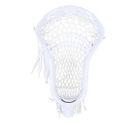Xiuganpo 2F Faceoff Lacrosse Head Montato con Mesh di Tipo 4F, Attrezzatura di Addestramento alla Testa di Lacrosse per la Competizione Strategie Difensive Offensive con Varie (White)