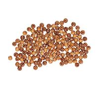 Xiuganpo 800 Perline di Legno Marroni, Perline Sfuse Rotonde di Pino da 8 Mm per Collane, Bracciali, Creazione di Gioielli Fai da Te