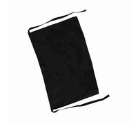 Xiuganpo A Grembiule Durevole e Confortevole di Zecca e di Alta qualità Al 100%, Grembiule Corto, per i Baristi del Personale del Bar del Dipendente del Bar (BLACK)