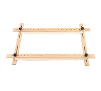 Xiuganpo Accessori per Cucire con Telaio da Ricamo in Legno, Facile da Installare, Misura Regolabile, 60 X 100 Cm, per Lavori a Punto Croce