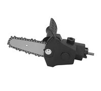 Xiuganpo Adattatore da Trapano Elettrico a Testa di Conversione Leggera in Acciaio Inossidabile per Migliorare la stabilità, per gli Appassionati della Lavorazione del Legno (Per trapano elettrico