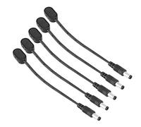Xiuganpo Adattatore di Alimentazione Convertitore Clip Batteria da 9 V per Effetti a Pedale per Chitarra, Corrente Pura Stabile per Rumore Ridotto Al Minimo, 5 Pezzi, Ideale per Pedali in Miniatura,
