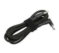 Xiuganpo Adattatore di Alimentazione USB, 4,5x3,0 Mm, 100 W, 20 V, 5 A, Cavo di Alimentazione, Ampia compatibilità, Utilizzo Pratico per Laptop (JD0603-2 (2 metri))
