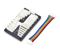 Xiuganpo Adattatore di Ricarica per Bilanciamento della Batteria con Cavo Piatto per TP/FP JST/XH/PQ EH, Scheda di Espansione di Ricarica con Codice per Batteria 2-6S, per Appassionati di Auto RC e
