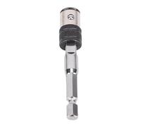 Xiuganpo Adattatore per Presa 4 PCS Set di Accessori per Driver Impact Bit Set di Trapano, 2 in 1 Porta Estensione Bit Esagonale Gambo 1/4 Pollice e Adattatore a Presa Quadrata