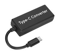 Xiuganpo Adattatore USB C, Adattatore di Ricarica USB C Universale da 65 W da 20 V a 2,25 Plug and Play per Dispositivi di Tipo per (BLACK)