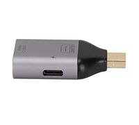 Xiuganpo Adattatore USB C Femmina a Mini Displayport Maschio Convertitore 4K 60Hz per Tablet Qualità 'immagine Chiara Stessa modalità Schermo Lega di Alluminio