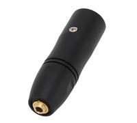 Xiuganpo Adattatore Xlr Femmina Maschile, da 12-48v a 3-5V 3,5 Mm Collegamento del Thread a 3 Xlr Adattatore Facile da Connettersi per lo Studio Domestico