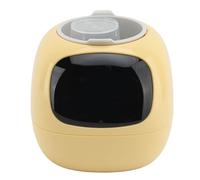 Xiuganpo AI Plant Vaso con Espressione, Vaso di Fiori Intelligenti con Sensori di umidità della Luce Dell'acqua, Assistente di Pianta di Manutenzione Interattiva Divertente (YELLOW)