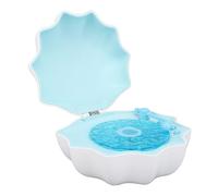 Xiuganpo Altoparlante Bluetooth Shell, Proiettore di Luce Notturna Dal Design Unico a Conchiglia, Proiettore di Onde Oceaniche con Cavo USB Manuale Utente per Decorazioni per la Casa per la Camera