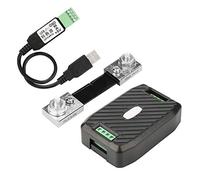 Xiuganpo Analizzatore di Consumo, con un Misuratore di Consumo di Soglia di Tensione, di Energia per la Tensione CC (PZEM-017+100A+USB)