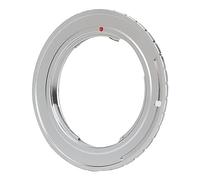 Xiuganpo Anello Adattatore per Obiettivo Messa a Fuoco Manuale in Metallo Controllo Infinito Adatto per Obiettivi YC CY CO/Y per Adattarsi Al Corpo della Fotocamera EF Mirrorless