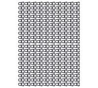 Xiuganpo Anello di Picco di Pollo, Clamp/Holder di Picco di Pollo Riutilizzabile in Plastica per la Fattoria di per Uccelli Corrali (#1)