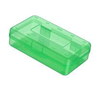 Xiuganpo Astuccio per Matite per Bambini di Grande capacità, Custodia in Plastica Trasparente per Arte Scolastica, Coperchio a Chiusura Ermetica per Studenti D'arte, Astuccio Portatile per Aule