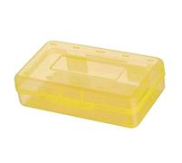 Xiuganpo Astuccio per Matite per Bambini di Grande capacità, Custodia in Plastica Trasparente per Arte Scolastica, Coperchio a Chiusura Ermetica per Studenti D'arte, Astuccio Portatile per Aule