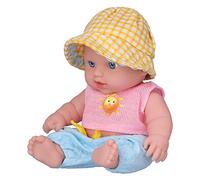 Xiuganpo Baby Doll Reborn da 8 Pollici, Realistica, con Caratteristiche Realistiche per Bambini, Bambola Morbida in Vinile per la Ricreazione (Q8G-010 Piccolo sole rosa)