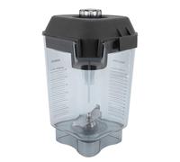 Xiuganpo Barattolo del Miscelatore, PC 48oz Brocca in Acciaio Inossidabile Foglie Ad Alta capacità per il Tocco e Andare