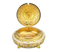 Xiuganpo Barattolo per Condimento per Cantina in Vetro in Lega con Cucchiaio per Cucinare Buffet Contenitore per la Conservazione del Sale e del Vintage