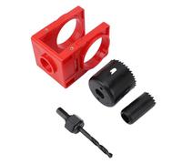 Xiuganpo Blocca Set di Installazione, Set di Installazione Deadbolt (rosso)