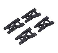 Xiuganpo Bracci di Sospensione RC 4 Pezzi Braccio Oscillante in Plastica Nera per Auto RC HS 18301 18302 18321 1/18, Riducono le Vibrazioni Migliorano la stabilità