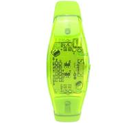 Xiuganpo Bracciale LED Night Running Bracciale Luminoso in Silicone con Controllo del Suono per Feste 23 Cm 0,9 Pollici (Green)