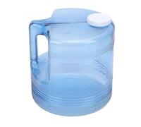 Xiuganpo Brocca in Bottiglia d'acqua Distillata, Struttura Stabile Facile da Versare 4L Contenitore d'acqua Distillatore Ammortizzatore per il Banco di Bellezza Domestico