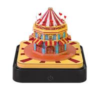Xiuganpo Calendario D'arte in 3d, Calendario Romantico Sorprendente 2026, Calendario del Pezzo, Pad di Memo Circo Strappata Intagliata Carta da Appicciciera, Pad di Memorie 3d Art, 2026
