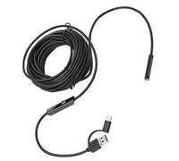 Xiuganpo Camera Serpente, Cavo Flessibile su 100-7 Endoscopio USB 3 in 1 7,0 Mm per la Riparazione di Dispositivi per l'industria (5m)
