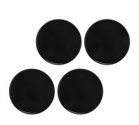 Xiuganpo Capitali Centrali DELLA Ruota, Snap del Diametro Esterno 69 Mm Sui Tappi Centrali del Cerchio ABS PROGAZZO PROGAZZO PER MOUTO DELLA CARTA ORIGINALE (BLACK)